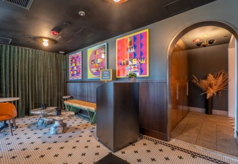 Restaurant Interior Paint Update