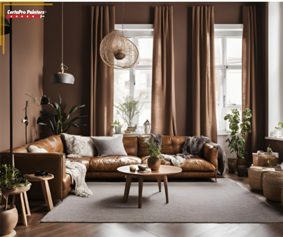 room painted sherwin williams grounded